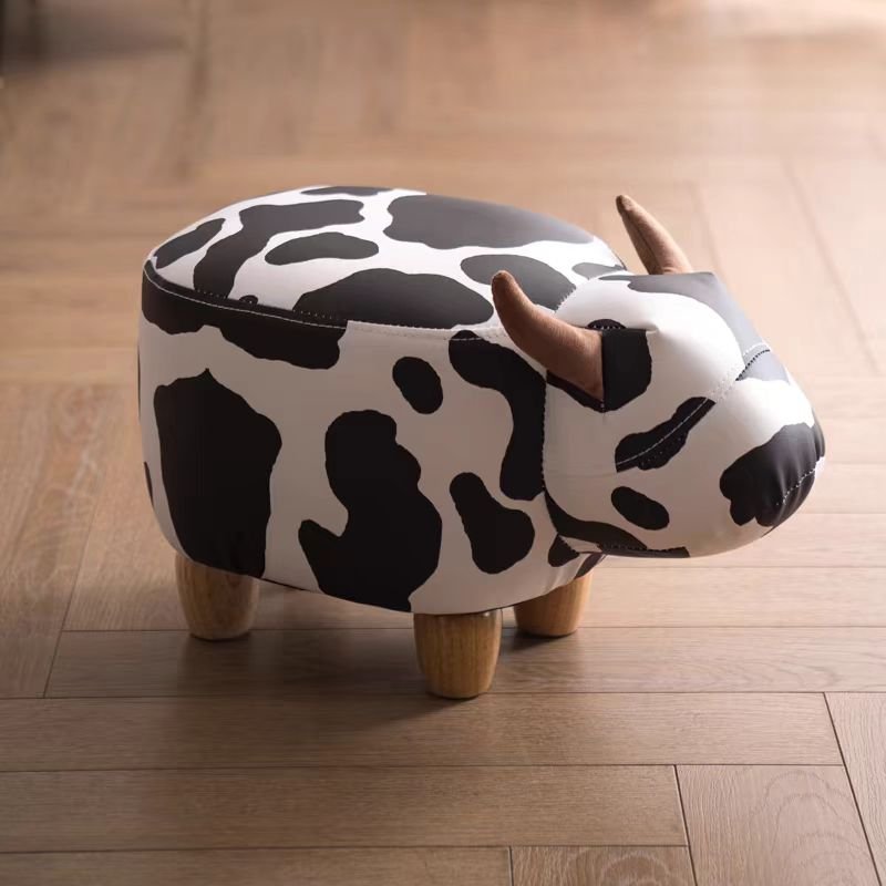 Cow toddler stool