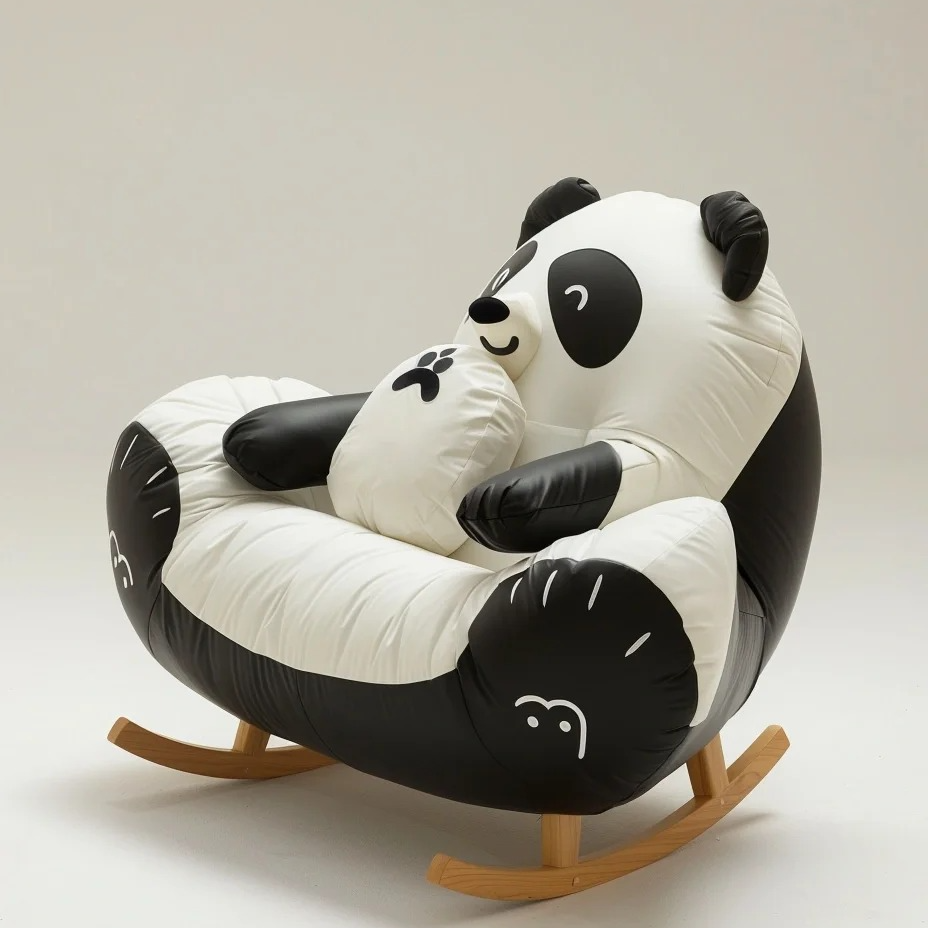 panda shaped sofa